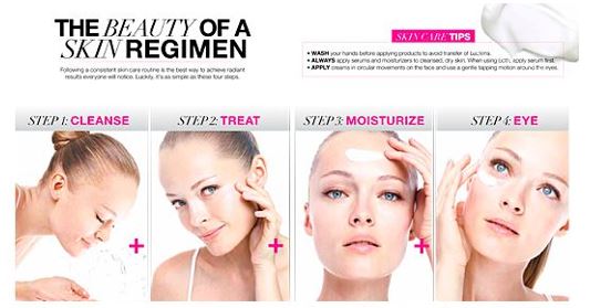 skin care regimen example